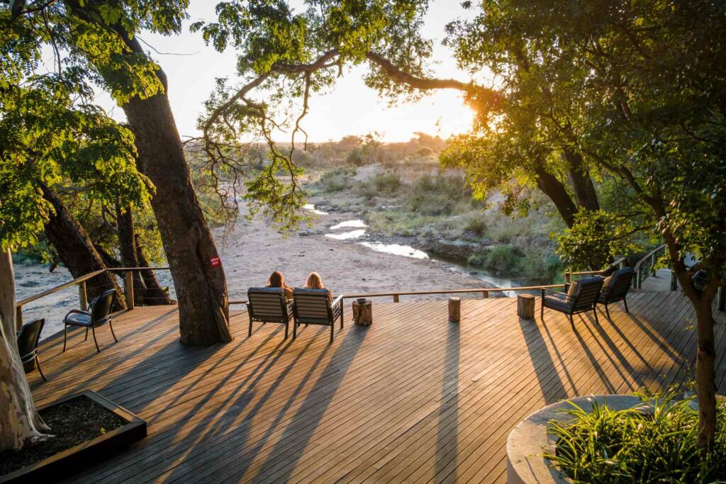 Nyala Safari Lodge Deck