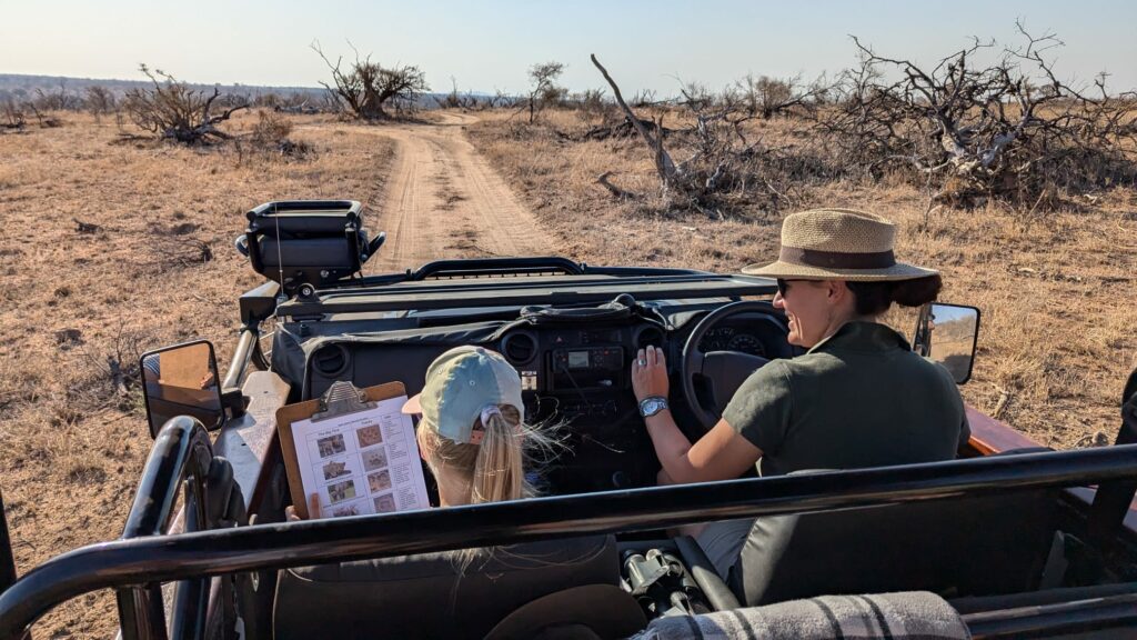 Christelle guide from Nyala Safari Lodge